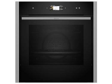 NEFF B64FS31N0 Einbau-Dampfbackofen N90, Integrierbarer Backofen 60 x 60cm, Slide&Hide, Full Touch TFT-Display, Favorit, Soft Open & Close, Schwarz im Sale